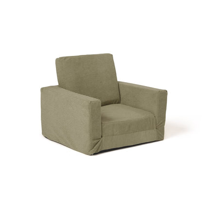 Armchair foldable green - Babywinkel - 7340028736035