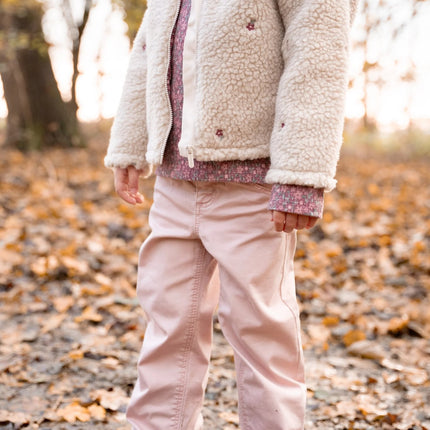Teddy cardigan Sand