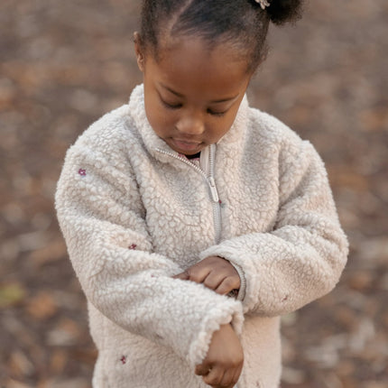 Teddy cardigan Sand