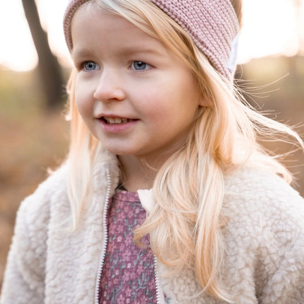 Teddy cardigan Sand