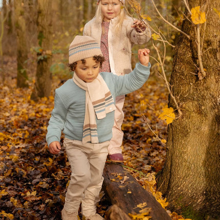 Teddy cardigan Sand