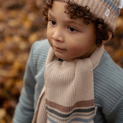 Cappello in maglia Taupe