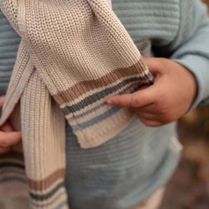 Sciarpa in maglia Taupe - Taglia unica