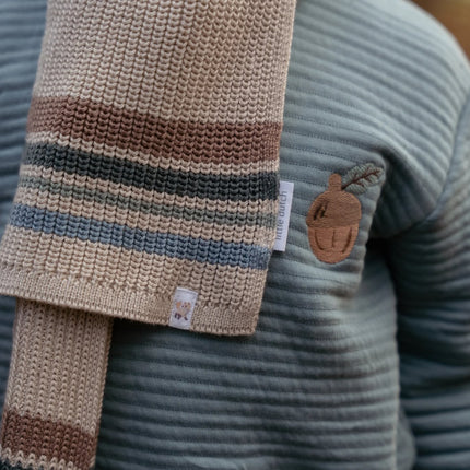 Sciarpa in maglia Taupe - Taglia unica
