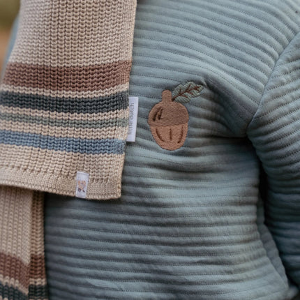 Sciarpa in maglia Taupe - Taglia unica