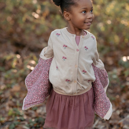 Teddy cardigan Sand