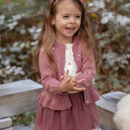 Cardigan in maglia Rouge