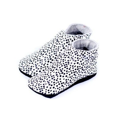 Baby Dutch Baby Schoentjes Dots Zwart/Wit - Baby Dutch - Babywinkel - 8719558449507