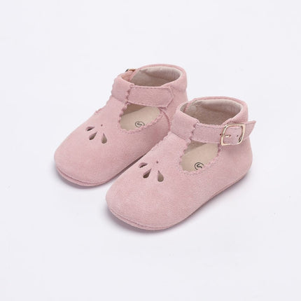 Baby Dutch Baby Schoentjes Evi Roze Suede - Baby Dutch - Babywinkel - 8719558443253