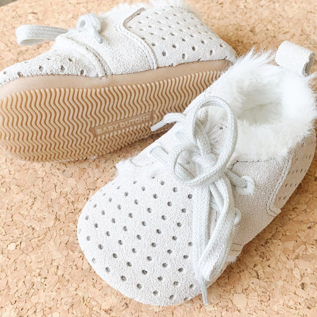 Baby Dutch Baby Schoentjes Grijs koop je bij Babywinkel