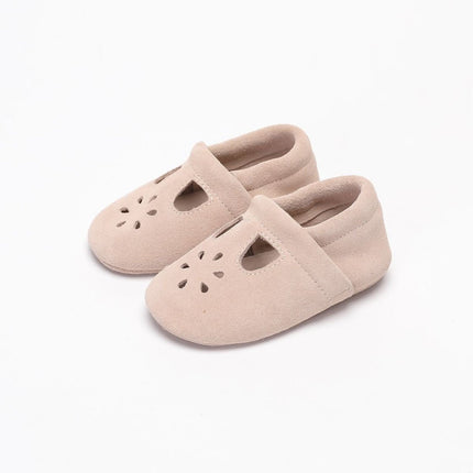 Baby Dutch Baby Schoentjes Juna Beige Suede - Baby Dutch - Babywinkel - 8719558443055