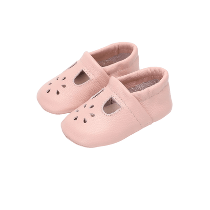 Baby Dutch Baby Schoentjes Juna Roze Suede - Baby Dutch - Babywinkel - 8719558443734