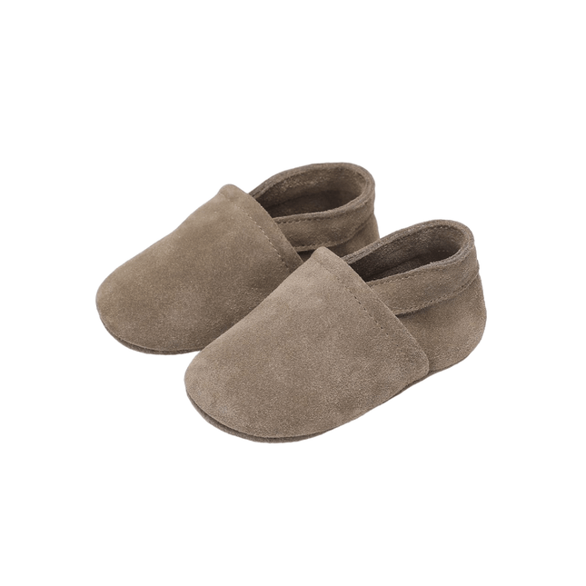 Baby Dutch Baby Schoentjes Lio Green Suede koop je bij Babywinkel