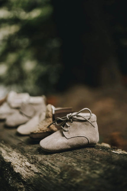 Baby Dutch Baby Schoentjes Moos Classic Sand koop je bij Babywinkel