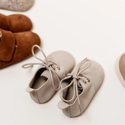 Baby Dutch Baby Schoentjes Nova Ecru Suede - Baby Dutch - Babywinkel - 8719558443413