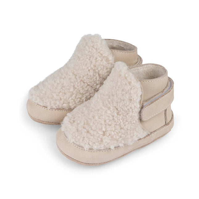 Baby Dutch Baby Schoentjes Teddie Natural koop je bij Babywinkel