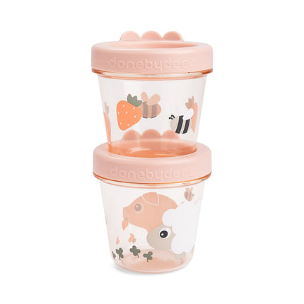 Baby food container 2 - pack Tiny farm - Babywinkel - 5712643055617