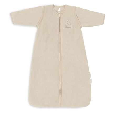 Baby Slaapzak met Afritsbare Mouw 90 cm Sleepy Miffy Terry - Nougat - Babywinkel - 8717329379091