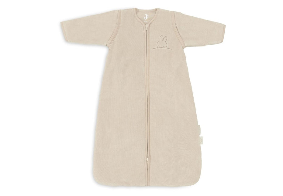 Baby Slaapzak met Afritsbare Mouw 90 cm Sleepy Miffy Terry - Nougat - Babywinkel - 8717329379091