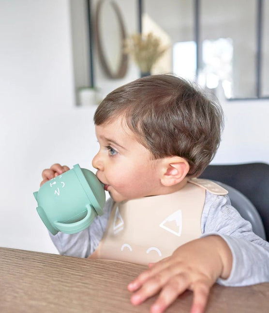 Babymoov Rietjesbeker Vos Mintgroen koop je bij Babywinkel