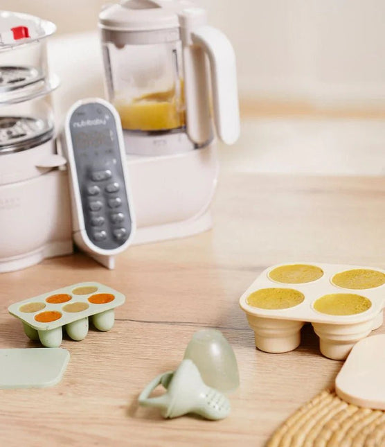 Babymoov Set Siliconen bakjes + Knabbelaar koop je bij Babywinkel