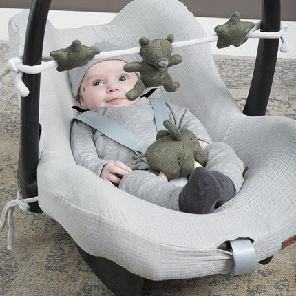 Baby's Only Autostoelhoes Breeze 0+ Stonegreen - Baby's Only - Babywinkel - 8720088332672