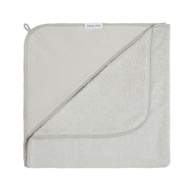 Baby's Only Badcape Baby Fresh Urban Taupe koop je bij Babywinkel
