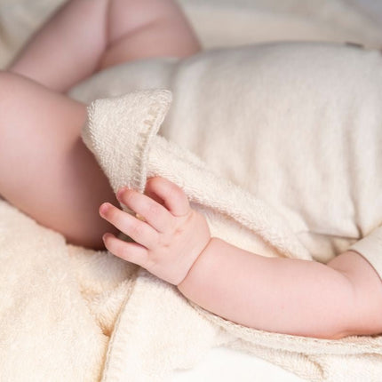 Baby's Only Badcape Baby Grace Warm Linen 75X85cm - Baby's Only - Babywinkel - 8720791356118