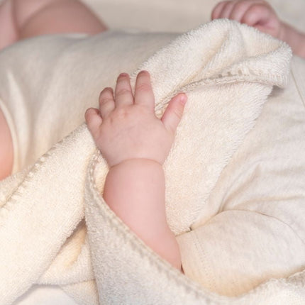 Baby's Only Badcape Baby Grace Warm Linen 75X85cm - Baby's Only - Babywinkel - 8720791356118