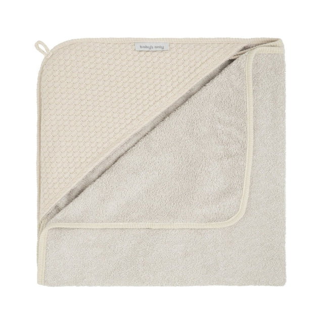 Baby's Only Badcape Baby Sky Warm Linen 75X85cm koop je bij Babywinkel