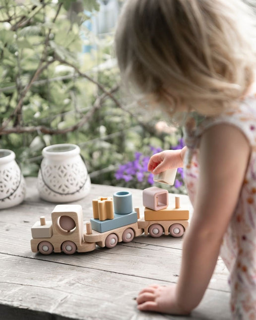 Baby's Only Houten Speelgoed Trein Earth - Baby's Only - Babywinkel - 8720791353957