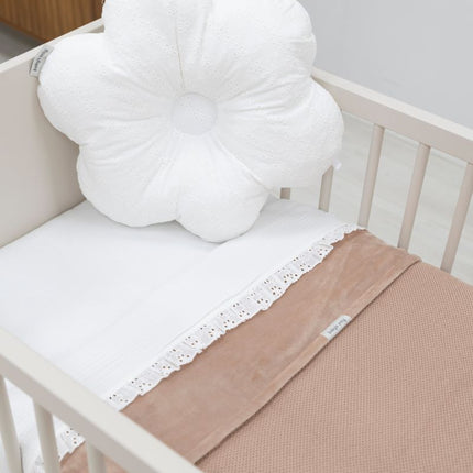 Baby's Only Kussen Bloem Calm Wit - Baby's Only - Babywinkel - 8720791359423