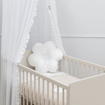 Baby's Only Kussen Bloem Calm Wit - Baby's Only - Babywinkel - 8720791359423