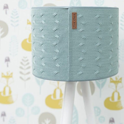 Baby's Only Lampenkap Babykamer Cable Mint 30cm - Baby's Only - Babywinkel - 8718481189580