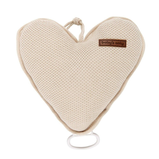 Baby's Only Muziekhanger Baby Hart Classic Zand koop je bij Babywinkel
