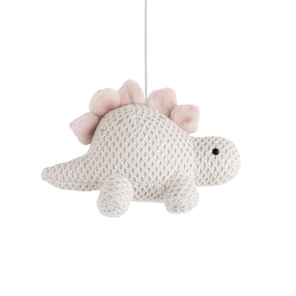 Baby's Only Muziekmobiel Animals Oud Roze/Warm Linen - Baby's Only - Babywinkel - 8720791359294