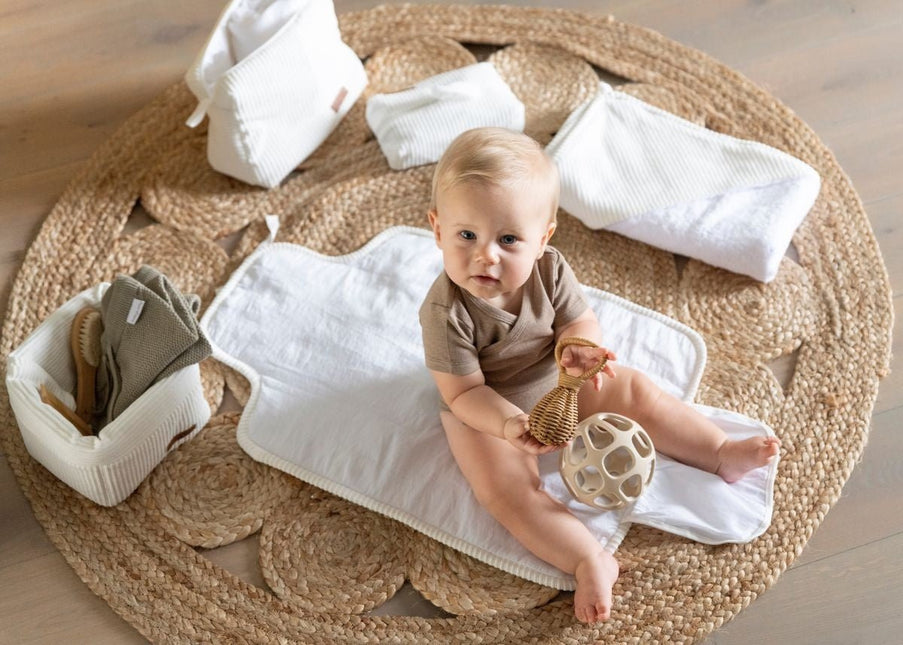 Baby's Only Verschoningsmat Sky Warm Linen - Baby's Only - Babywinkel - 8720512365733