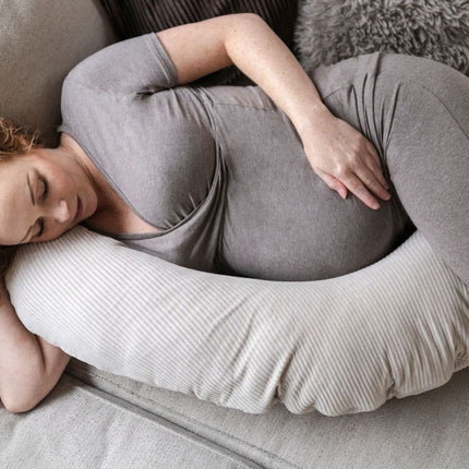 Baby's Only Voedingskussen Hoes Sense Kiezelgrijs - Baby's Only - Babywinkel - 8720791352066