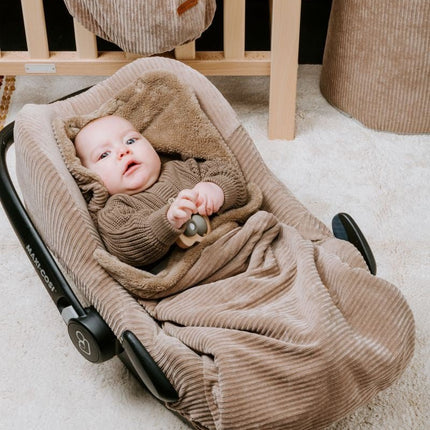 Baby's Only Voetenzak Autostoel 0+ Sense Clay - Baby's Only - Babywinkel - 8720512365184