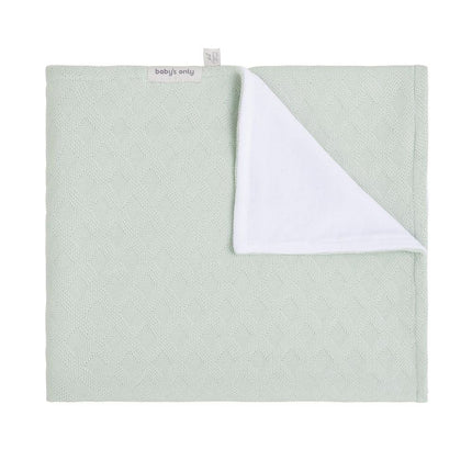 Baby's Only Wiegdeken Chenille Reef Ash Mint - Baby's Only - Babywinkel - 8720512360691