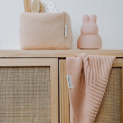 Baby's Only Wiegdeken Grace Blush 65x75cm - Baby's Only - Babywinkel - 8720791354503