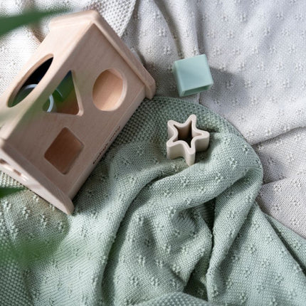 Baby's Only Wiegdeken Mood Laurel Green - Baby's Only - Babywinkel - 8720791359447