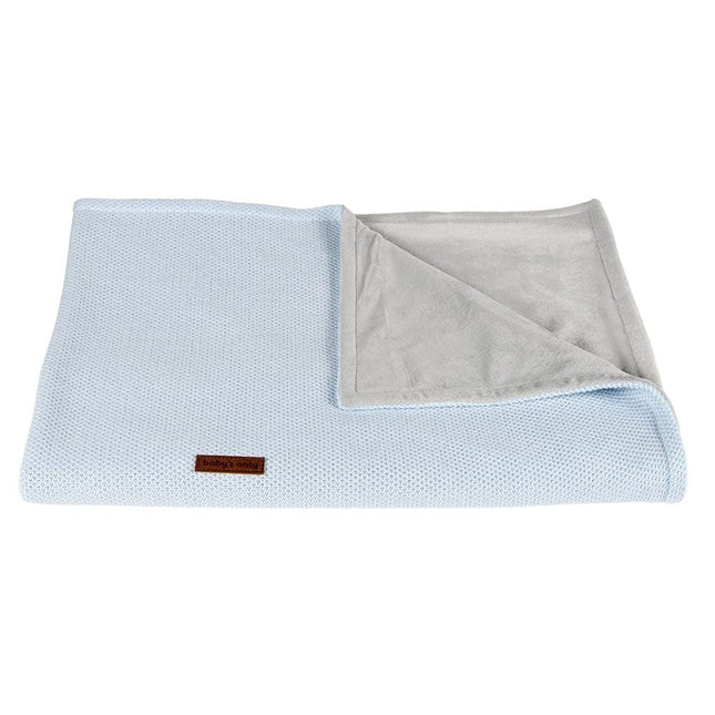 Baby's Only Wiegdeken Soft Classic Poederblauw - Baby's Only - Babywinkel - 8719075025307