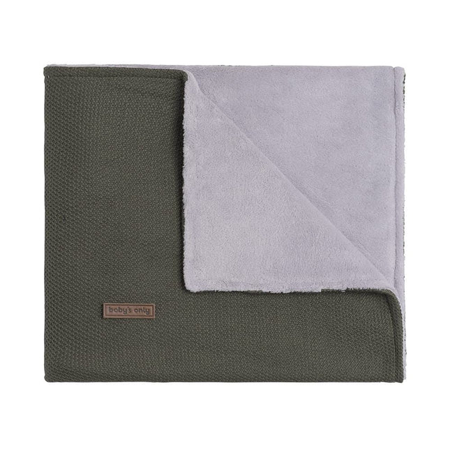 Baby's Only Wiegdeken Teddy Classic Khaki - Baby's Only - Babywinkel - 8719497047475