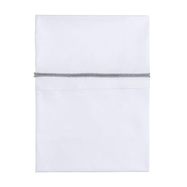 Baby's Only Wieglaken Gebreide Bies Zilver/Grijs koop je bij Babywinkel