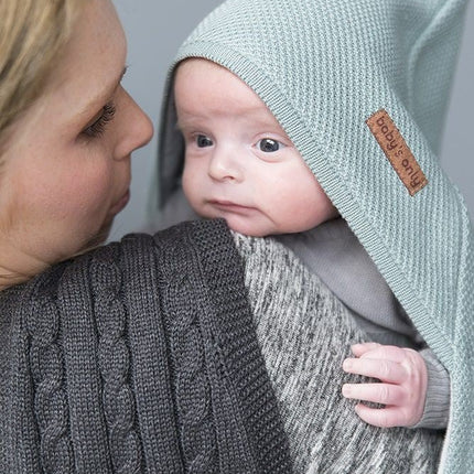 Baby's Only Wikkeldeken Baby Soft Classic Poederblauw - Baby's Only - Babywinkel - 8719075025468
