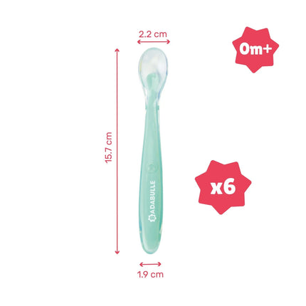 Badabulle Babylepel Silicone 12St - Badabulle - Babywinkel - 3661276174528