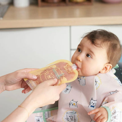 Badabulle Knijpzakjes Herbruikbaar 15St - Badabulle - Babywinkel - 3661276174122