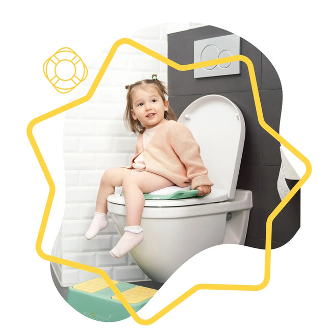 Badabulle Wc Verkleiner met Handvatjes - Badabulle - Babywinkel - 3661276174306