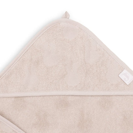 Badcape Badstof 75x75cm Miffy Jacquard - Nougat - Babywinkel - 8717329378698